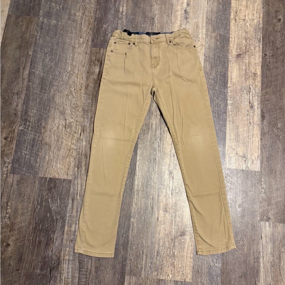 Boy’s Lucky Brand Skinny Tan Pants - Size 16